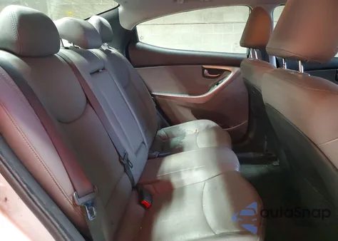 2012 Hyundai Elantra Gls from USA, damaged, VIN 5NPDH4AEXCH146036